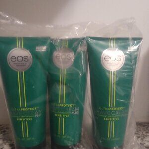 EOS UltraProtect Men’s Shave Cream- Sensitive 3 Pack 7 OZ Each